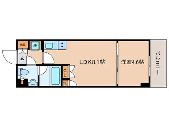 間取図 パークアクシス新宿百人町