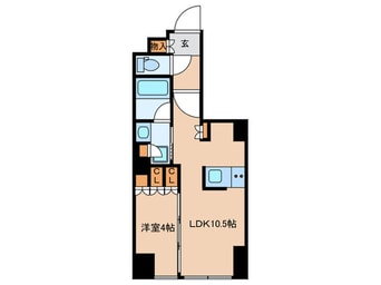 間取図 パークアクシス新宿百人町