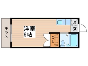 間取図 コ－ポ永井