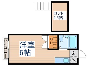 間取図 コ－ポ永井