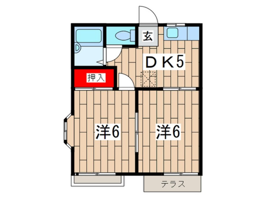 間取図 サンフィールド