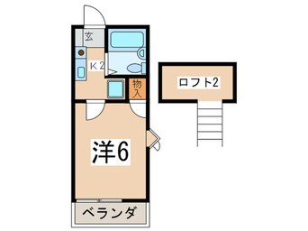 間取図 ホワイトハイム白楽