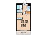 Ｇｒａｎｄｅ ｚａ 下北沢 1Rの間取り