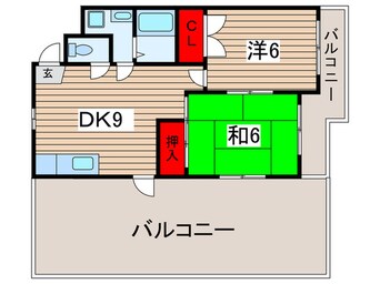 間取図 エクセレンス黒砂