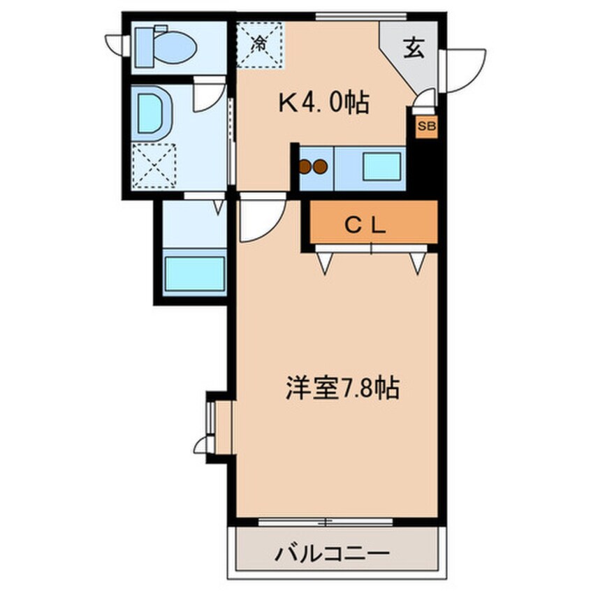 間取図 クレールメゾン