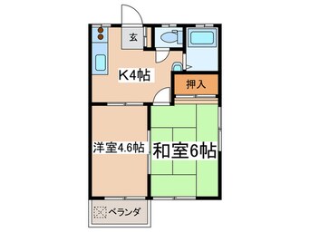 間取図 和恒ハイツ