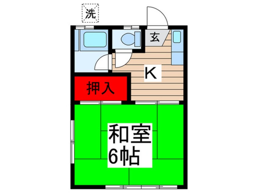 間取図 コ－ポサンライフ