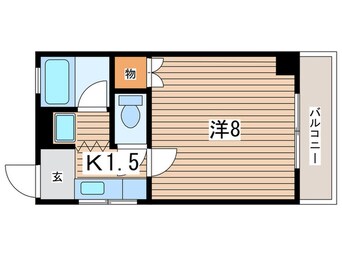 間取図 サクマハイツパ－ト２