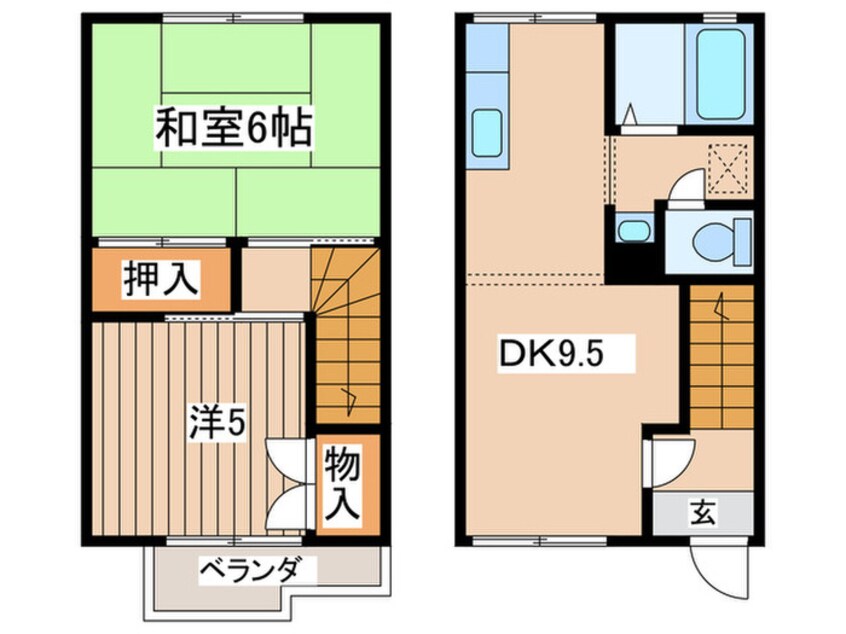 間取図 ハイネス井上