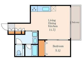 間取図 フォーリア西麻布CASA