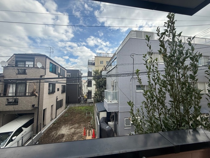 室内からの展望 佃ビル