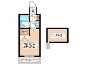 キャトルセゾン清新の間取図