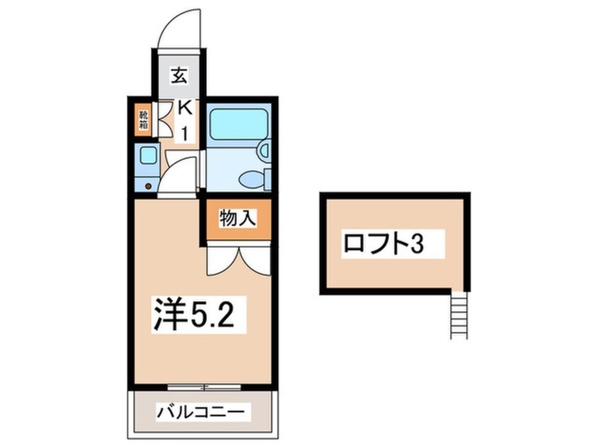 間取図 キャトルセゾン清新