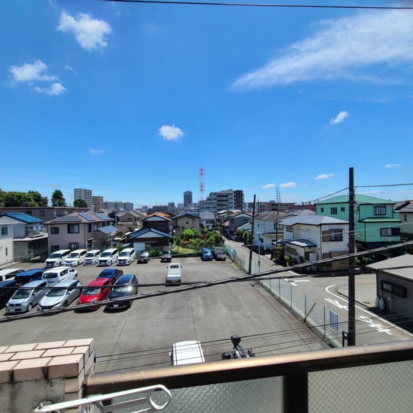 室内からの展望 キャトルセゾン清新