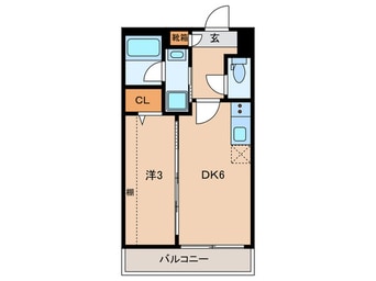 間取図 ARCOBALENO　SHINITABASHI