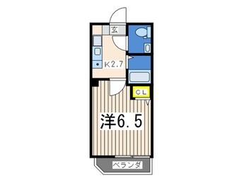 間取図 プライムレーベルＭＭ　Ｎｏｒｄ