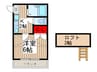 スターハイツ東川口 1Kの間取り