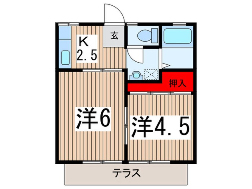 間取図 和幸ハイツ