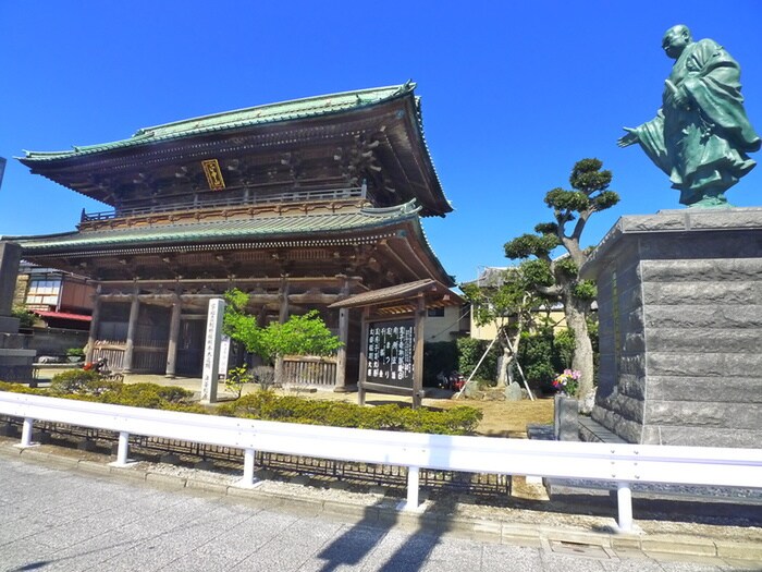法華経寺(公園)まで850m リバーテラス