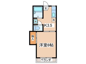 間取図 ドリ－ムハイツ