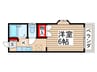 ハウスオブアリス 1Kの間取り