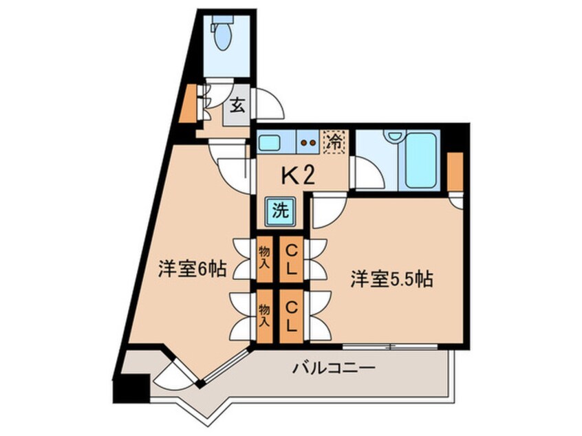 間取図 ネオ北千束