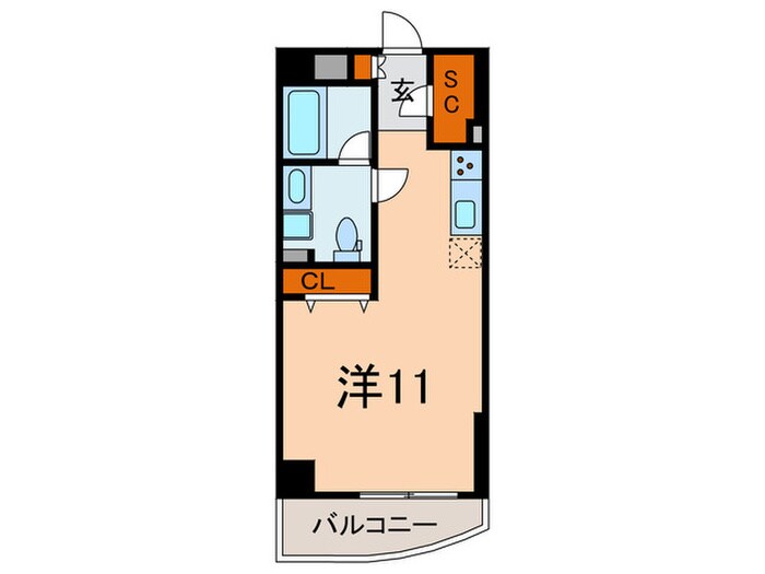 間取り図 シンシア千駄木(506)