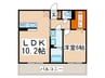 ウインドワード 1LDKの間取り