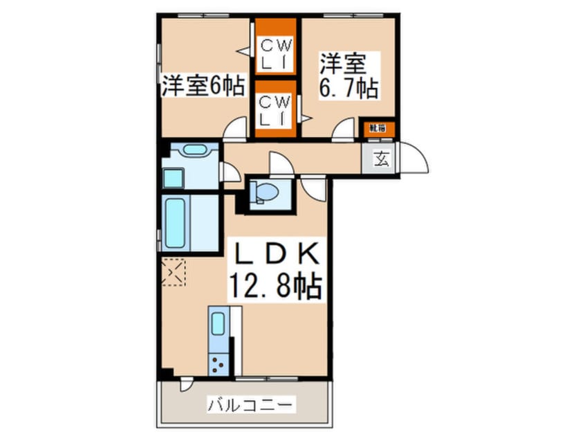 間取図 ウインドワード