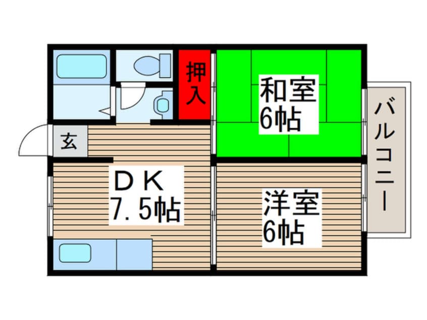 間取図 パティオ新柏Ｃ棟