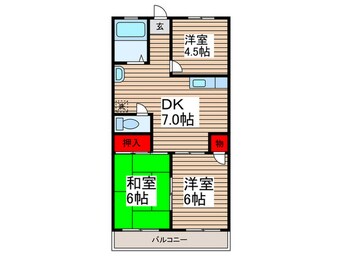 間取図 メゾン細田