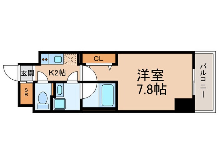 間取り図 ケリア浅草