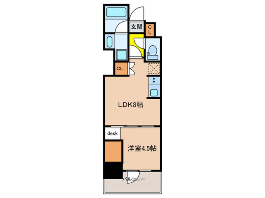 間取図 ｱｰﾊﾞﾈｯｸｽ千代田淡路町