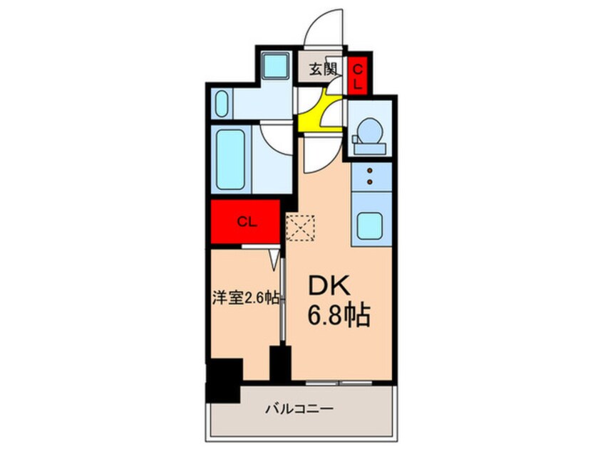 間取図 ｱｰﾊﾞﾈｯｸｽ千代田淡路町