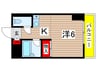 ＴＫマンション 1Kの間取り