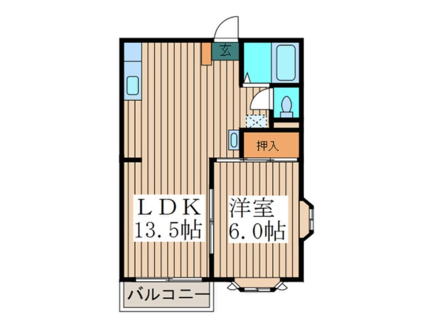 間取図 メゾンミユキＣ棟