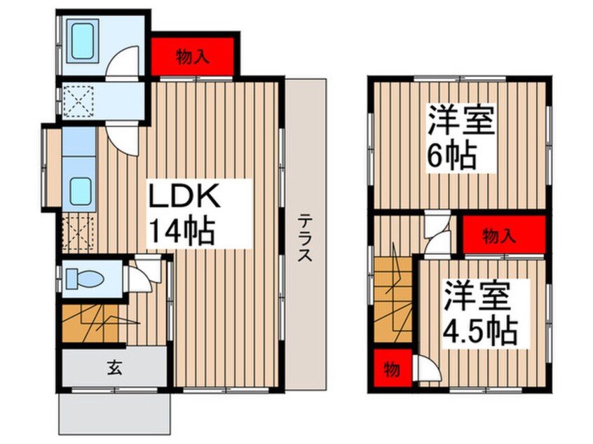 間取図 ブランシュ鴻巣