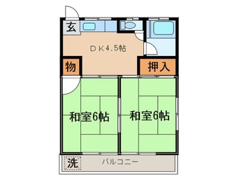 間取図 積田コーポ