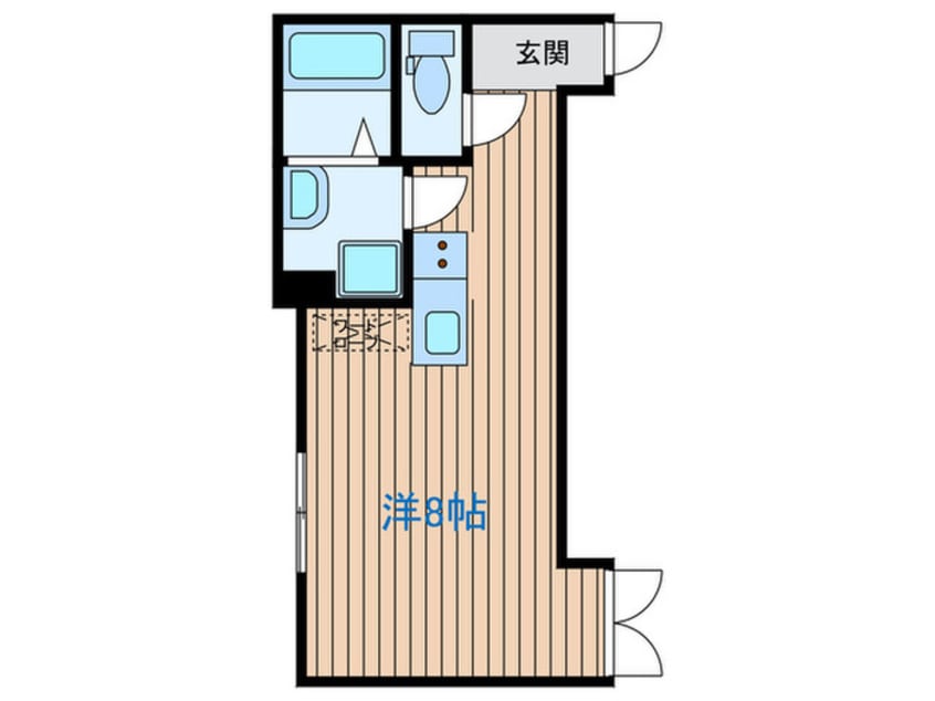 間取図 EXAM初台