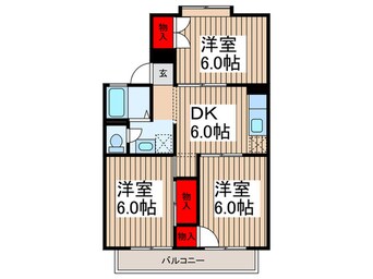 間取図 コーポみつ