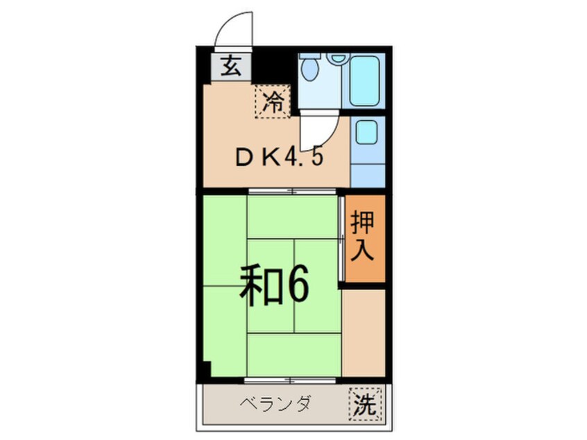 間取図 信和ハイツ