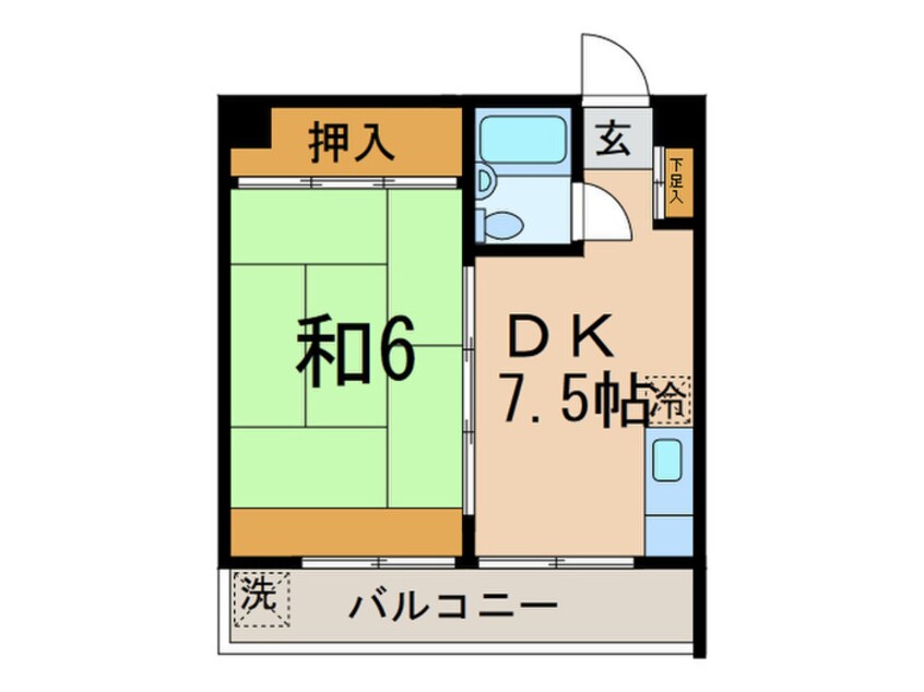 間取図 信和ハイツ