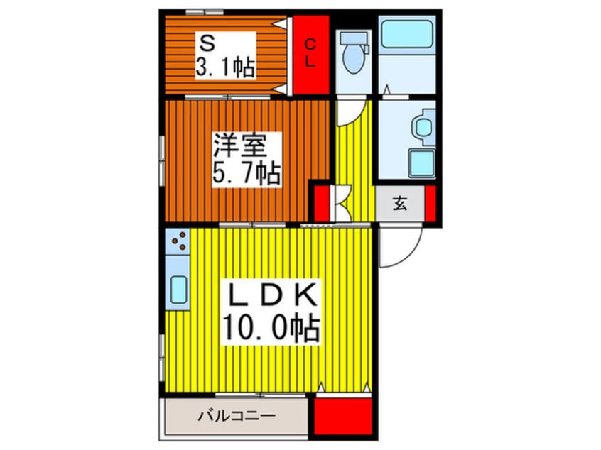 間取図 リバティ