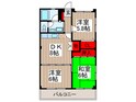 ヴェルジェ上尾Ｂの間取図