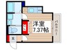 スフィーダみずほ台Ⅱ 1Rの間取り