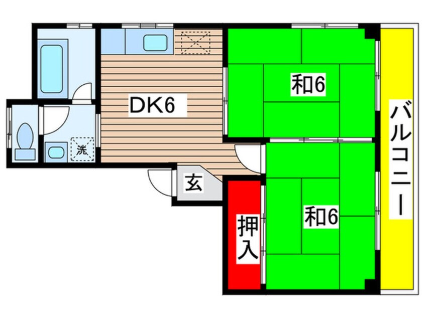 間取図 メゾントクラ