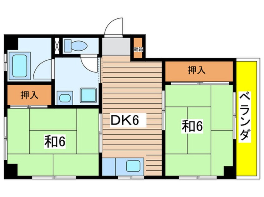 間取図 メゾントクラ