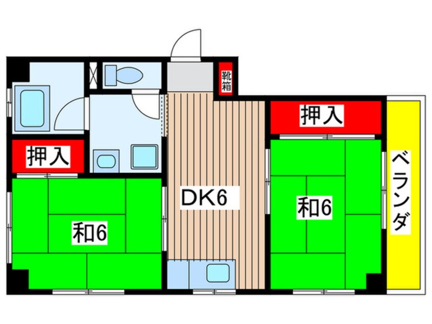 間取図 メゾントクラ