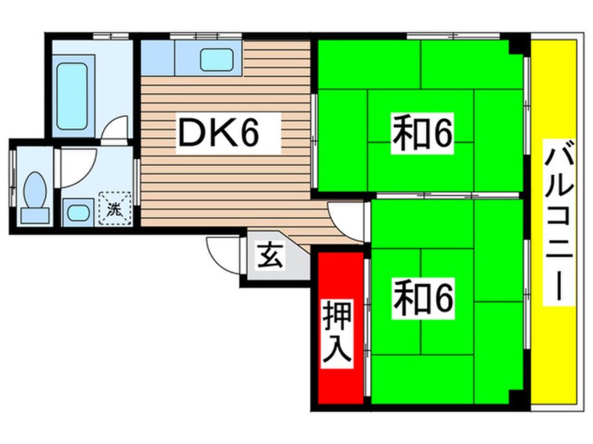 間取図 メゾントクラ