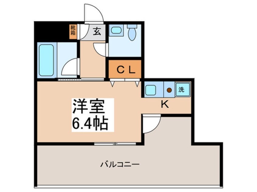 間取図 あいあなっく(2F)